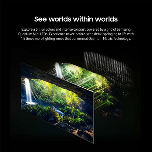 SAMSUNG Neo QLED 8K QN800C Series Mini LED Quantum HDR Smart TV with Ultra Slim Design, Dolby Atmos, Object Tracking Sound+, Q-Symphony 3.0, Alexa Built-in (QN85QN800CFXZA, 2023 Model) (Renewed)