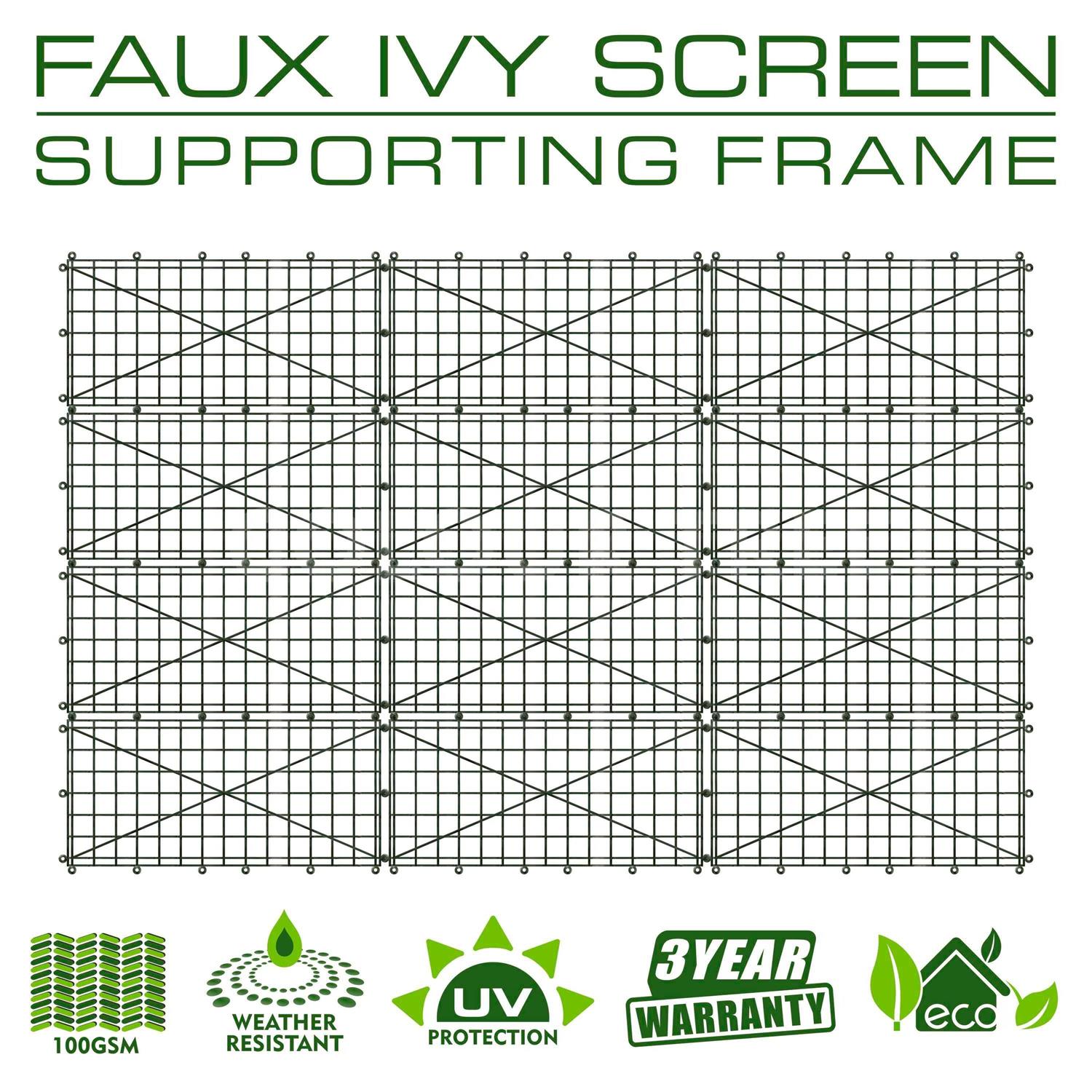 ColourTree Faux Ivy Leaf Vines Indoor/Outdoor Privacy Fencing Roll - Shop Hardware Tools Online Store