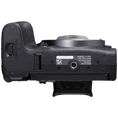 Canon EOS R10 Mirrorless Camera with RF-S 18-45mm f/4.5-6.3 is STM Lens + Dual Wireles Microphones + 64 GB Memory + Extra Battery + LED Light + More (Content Creator Bundle) (Renewed)