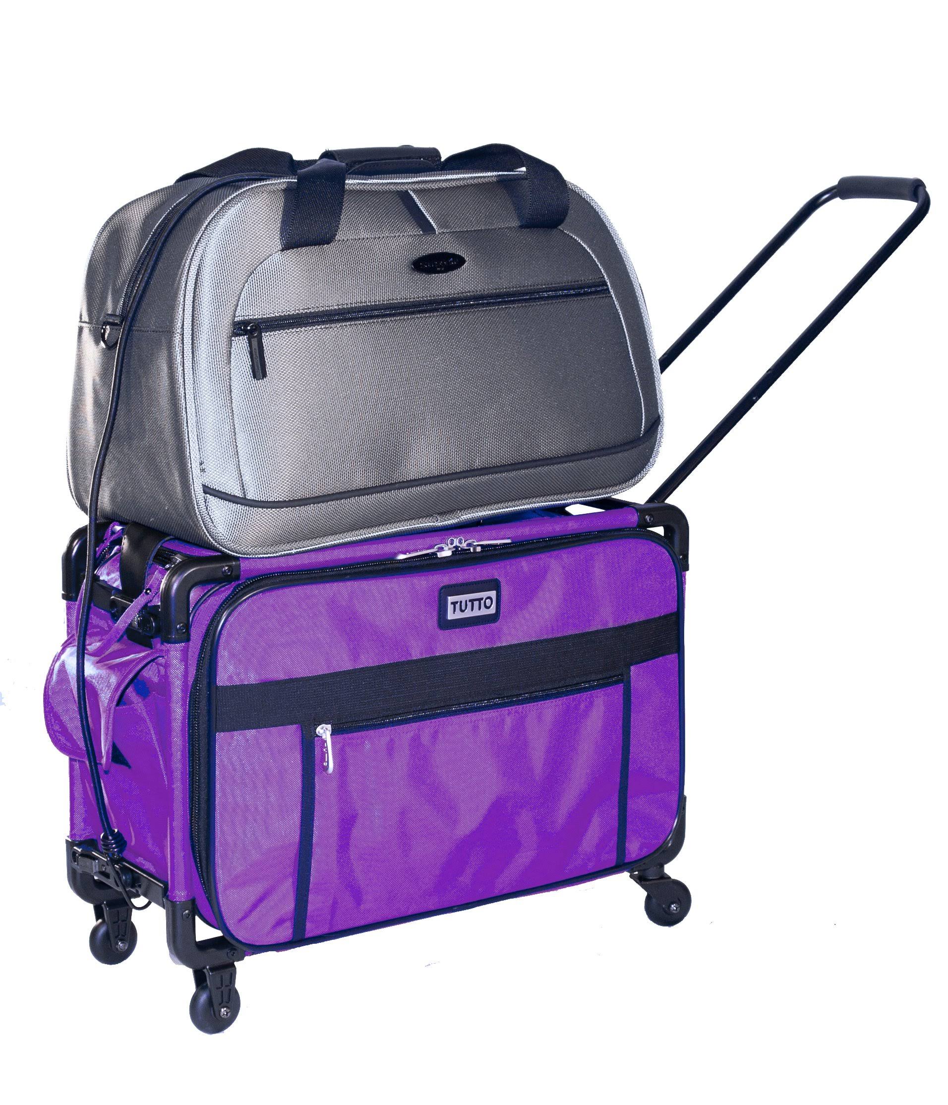 Tutto Machine on Wheels Case 27x22X16.25x22X14x22 Purple