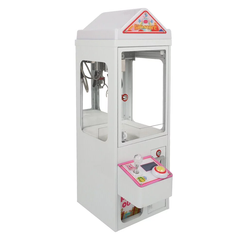 JORUGUNA Mini Claw Crane Machine 110V Metal Case Bar Candy Toy Catcher Shake-Proof