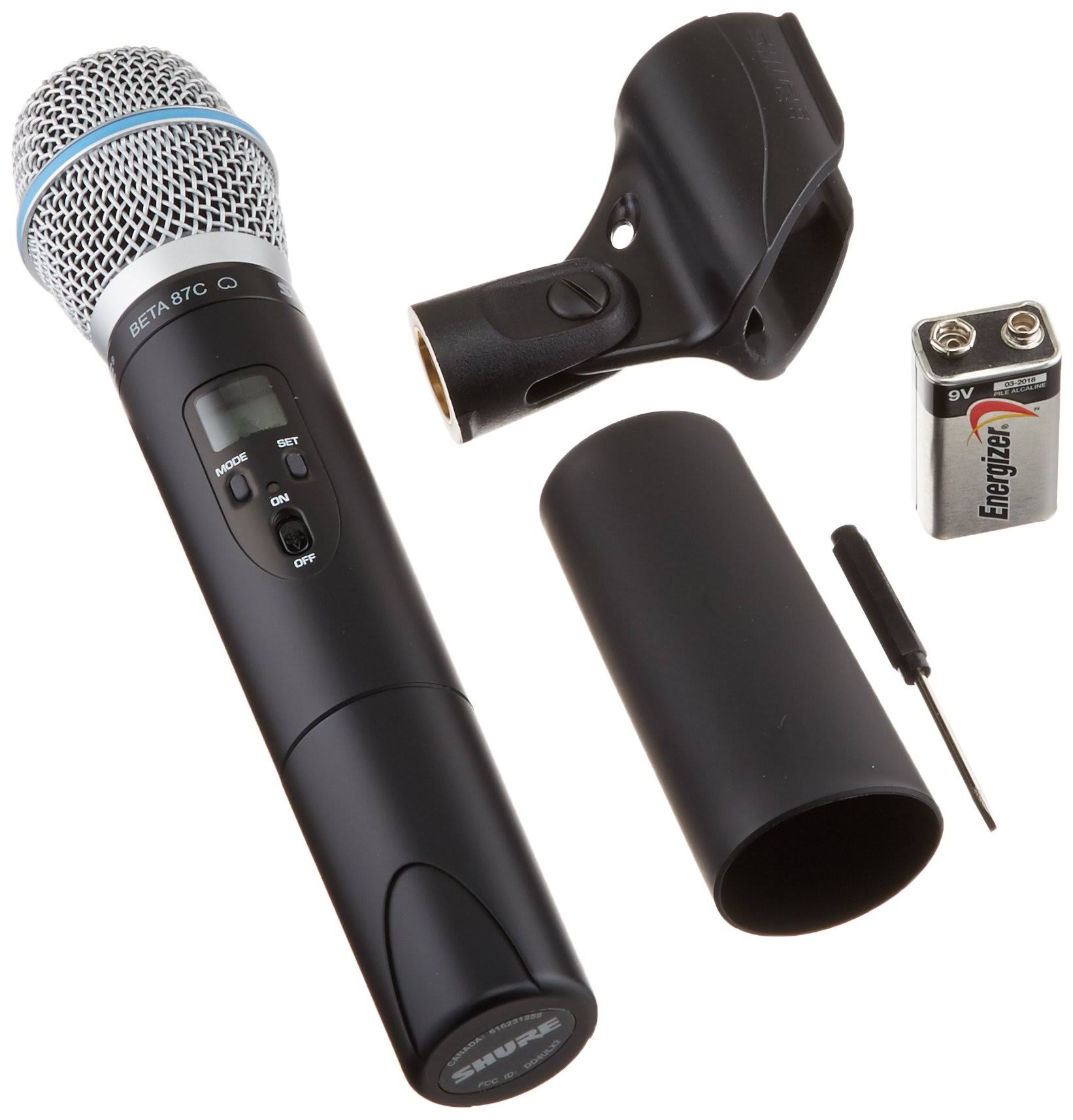 Shure ULX2/BETA87C Wireless Handheld Transmitter Microphone J1
