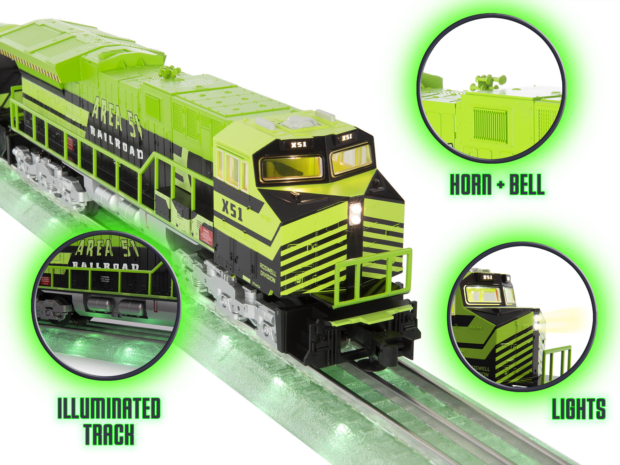 Lionel - O LionCheif Set, Area 51 - 2023050