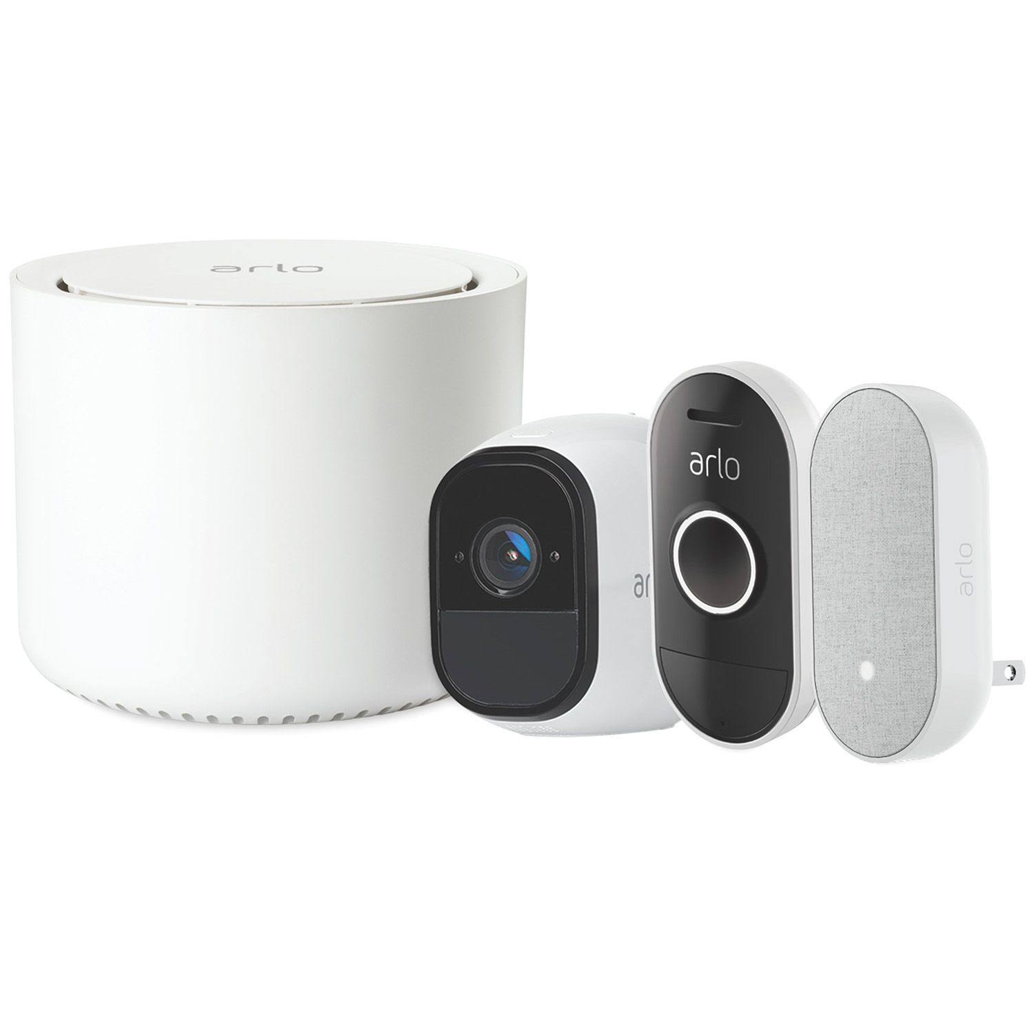 Arlo Smart Home Pro HD Wireless Camera Plus Audio Doorbell u0026 Chime