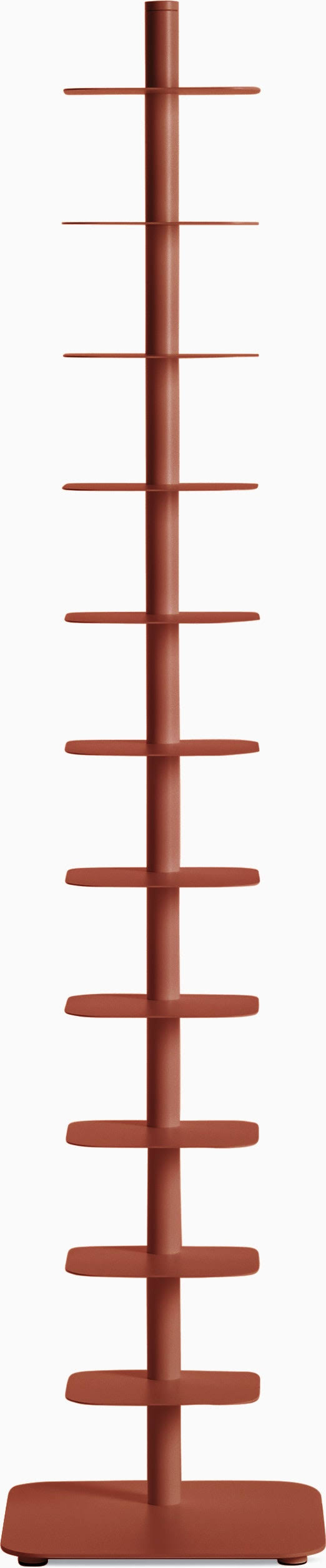 Story Bookcase - Red, Tall by Herman Miller