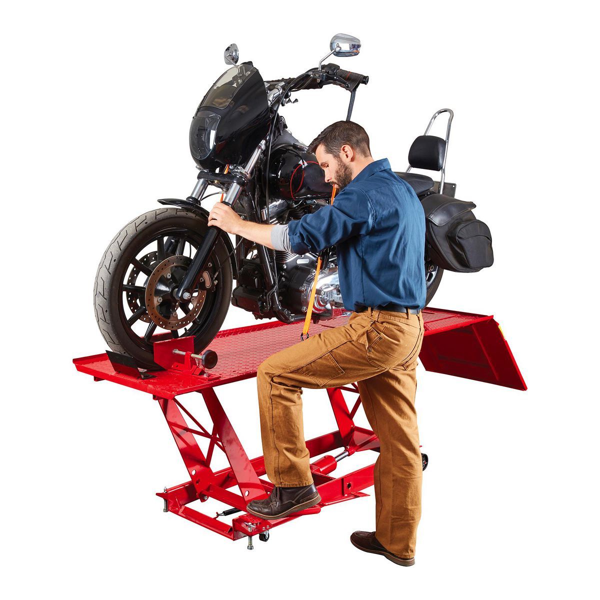 PITTSBURGH 1000 lb. Steel Motorcycle Lift