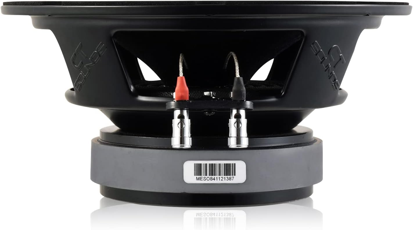 CT Sounds MESO8-4 8” Pro Audio Midrange Loudspeaker, 275 Watts RMS, Each Pack of 2