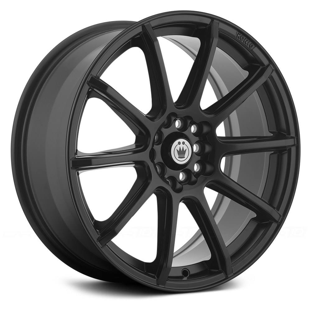 Konig 45b Control 17x7 Black