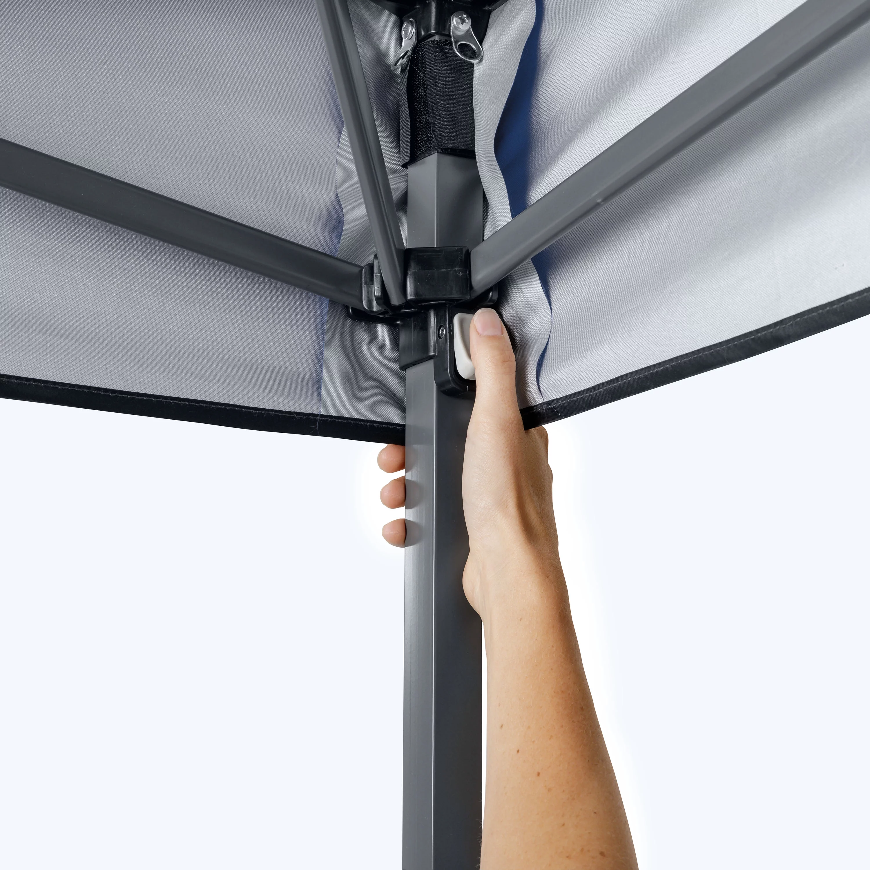 Ozark Trail 10' x 10' Lighted Tailgate Instant Canopy Combo