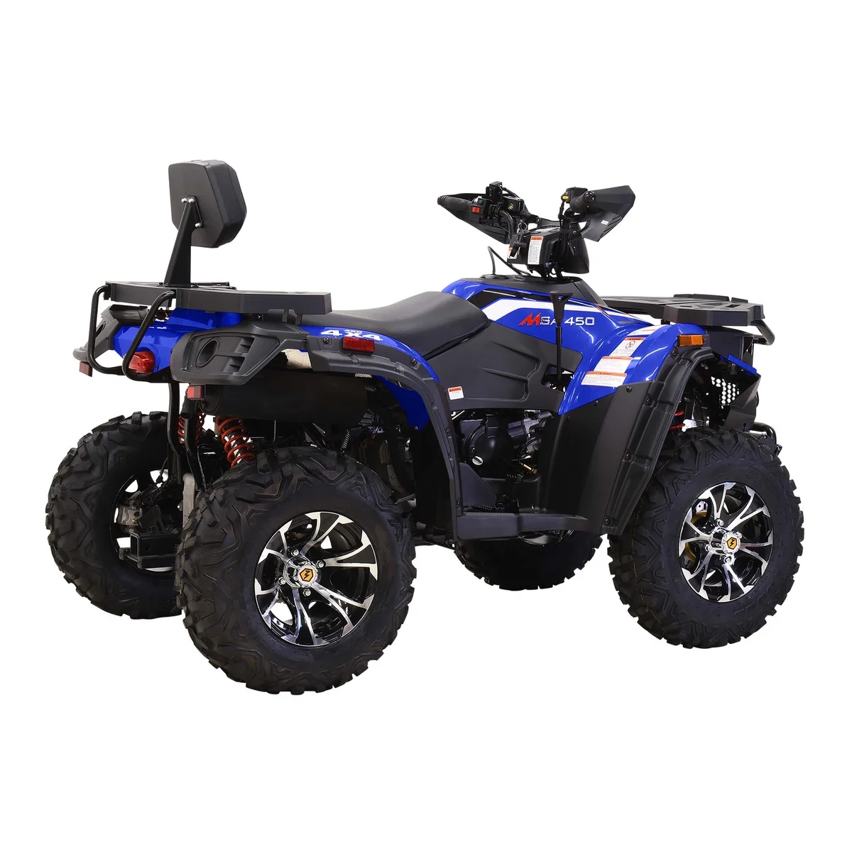 Massimo Motors New MSA450F EFI 352cc 25 HP 4 Stroke Engine All-Terrain Vehicle ATV Blue - Curated Treasures Market
