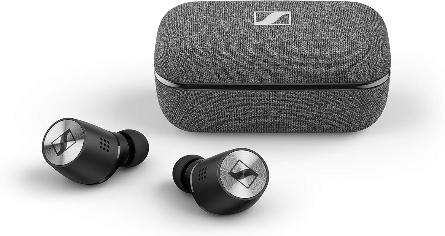 SENNHEISER Momentum True Wireless 2 - Bluetooth in-Ear Buds with Active Noise Cancellation, Smart Pause, Customizable Touch Control and 28-Hour Battery Life - Black (M3IETW2 Black)