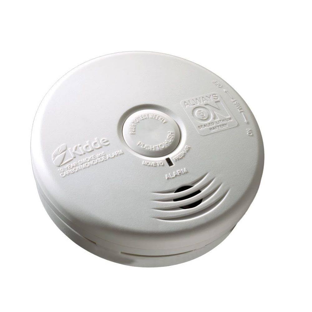 Kidde Combo Alarm 2 Pack Worry Free Combination Smoke &amp; Co 21027469 - Megean