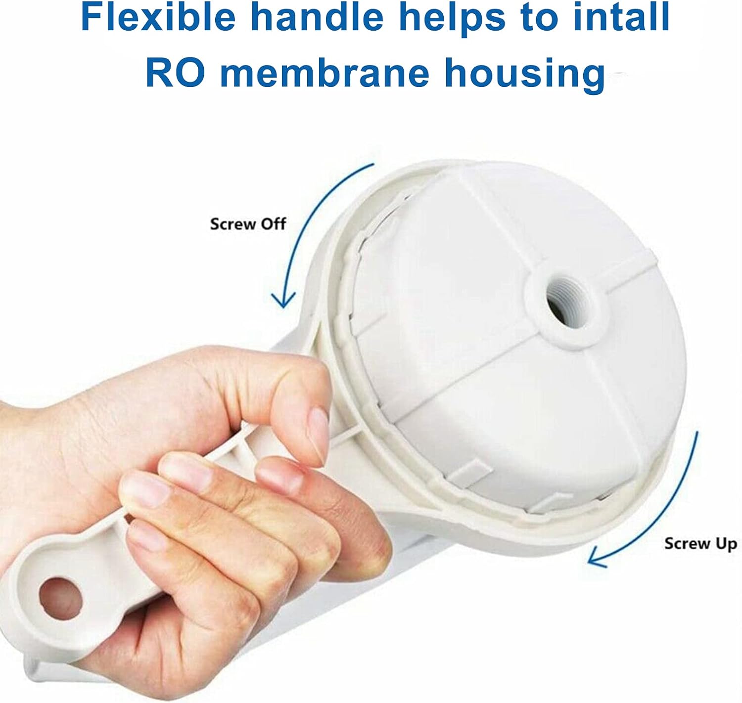 400 GPD RO Membrane with Reverse Osmosis Membrane Housing Set (1 Set) & 400 GPD RO Membrane (1 Pack), Reverse Osmosis Filter Replacement Kit, RO Membrane Housing Set for Maple Syrup RO System