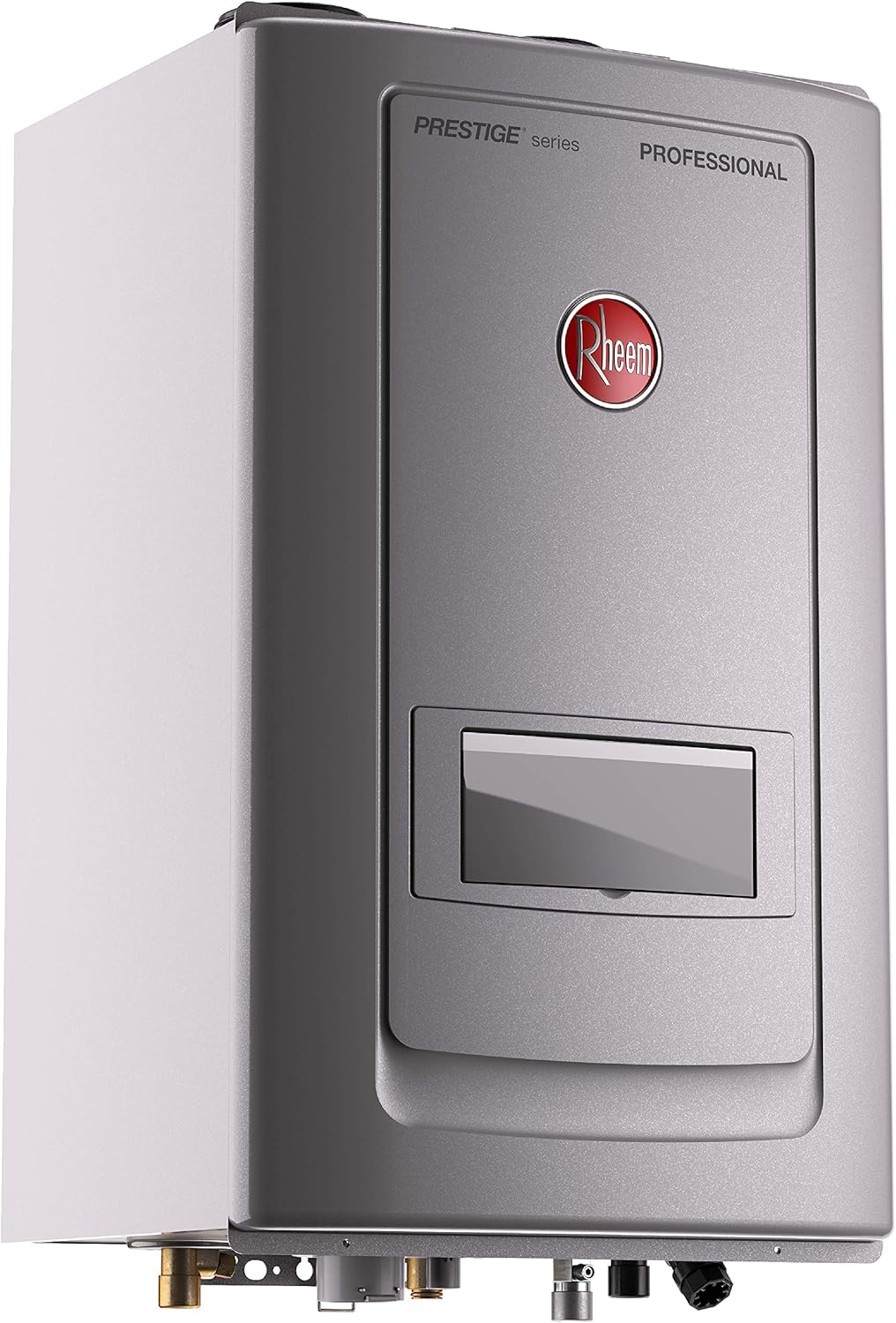 Rheem Prestige Condensing Tankless Indoor Liquid Propane Water Heater with Built in Recirculation 11.0 GPM - RTGH-RH11DVLP, Gray