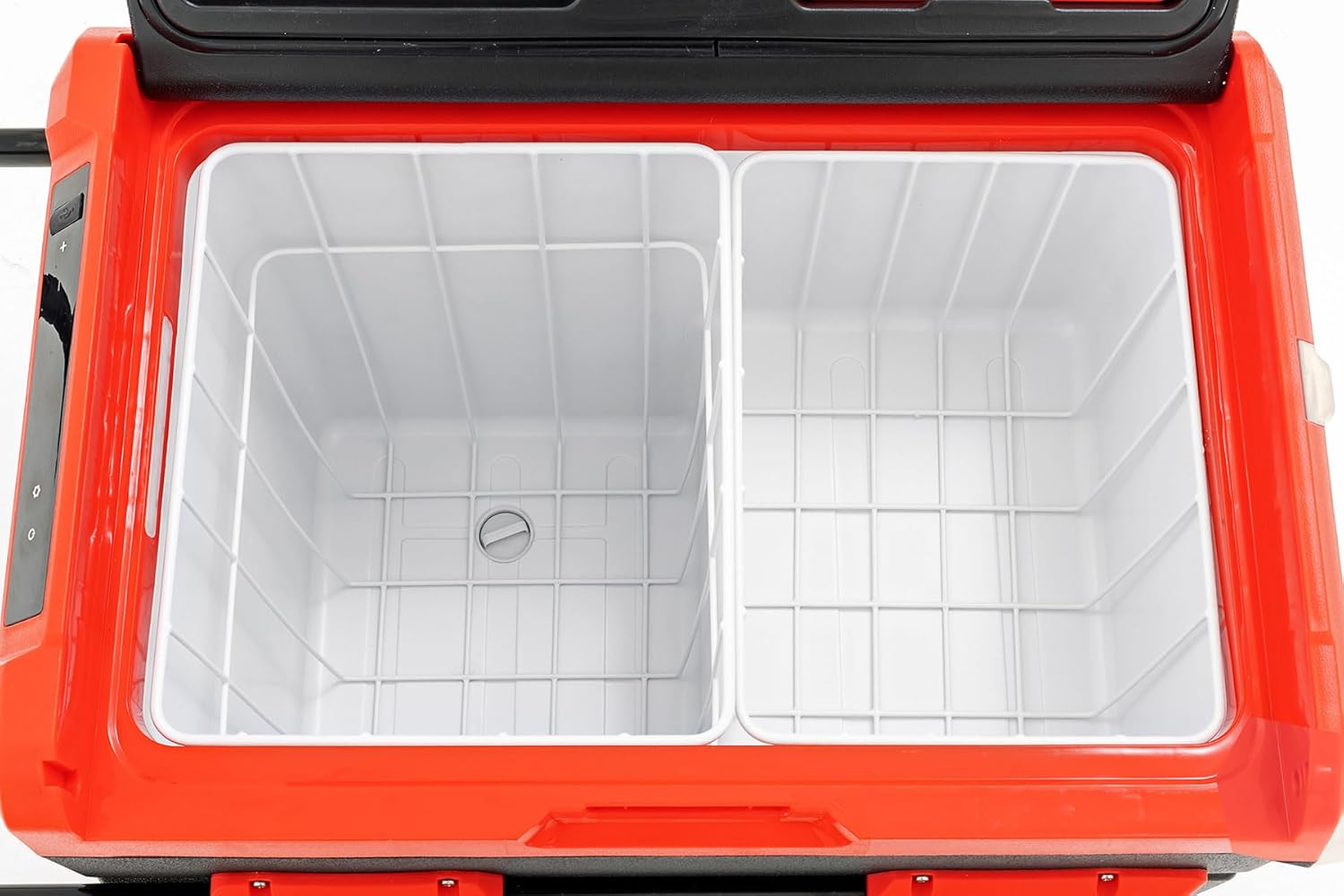 Rough Country 99027A 110-99027A 50L Portable Refrigerator/Freezer | 12 Volt/AC 110-99027, Black
