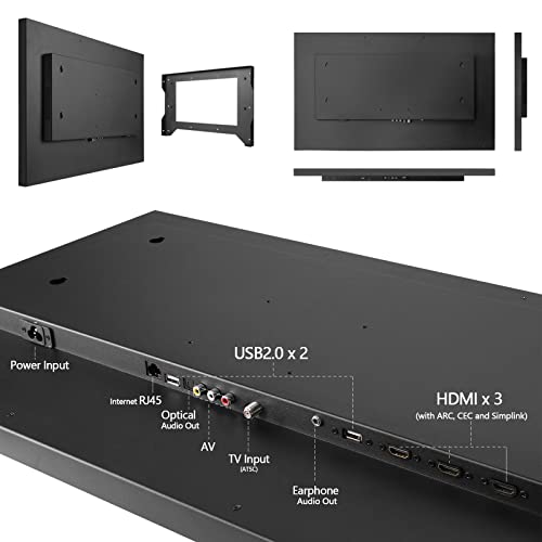 Soulaca Smart Mirror TV with Color Frame(LG WebOS)