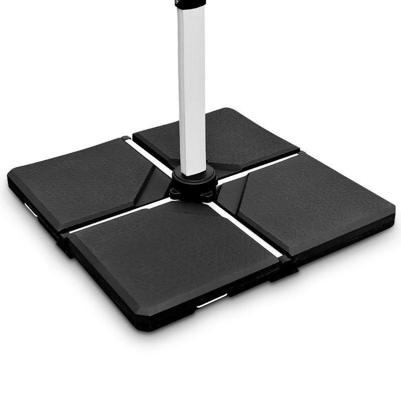 Costway 4 Pcs 238lb Patio Cantilever Offset Umbrella Base Weight Stand