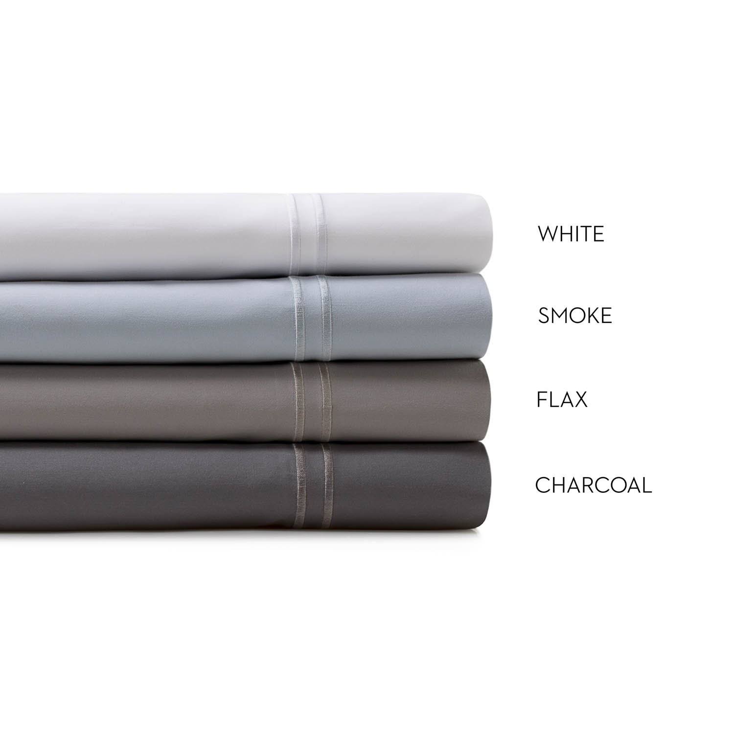 Malouf Supima Cotton - Queen Charcoal Sheets