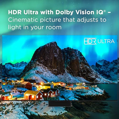 TCL QM85 QLED 4K Smart QD-Mini LED TV with Google TV Dolby Vision IQ HDR, Dolby Atmos, Game Accelerator up to 240Hz, Voice Remote, Compatible with Alexa, Streaming Television