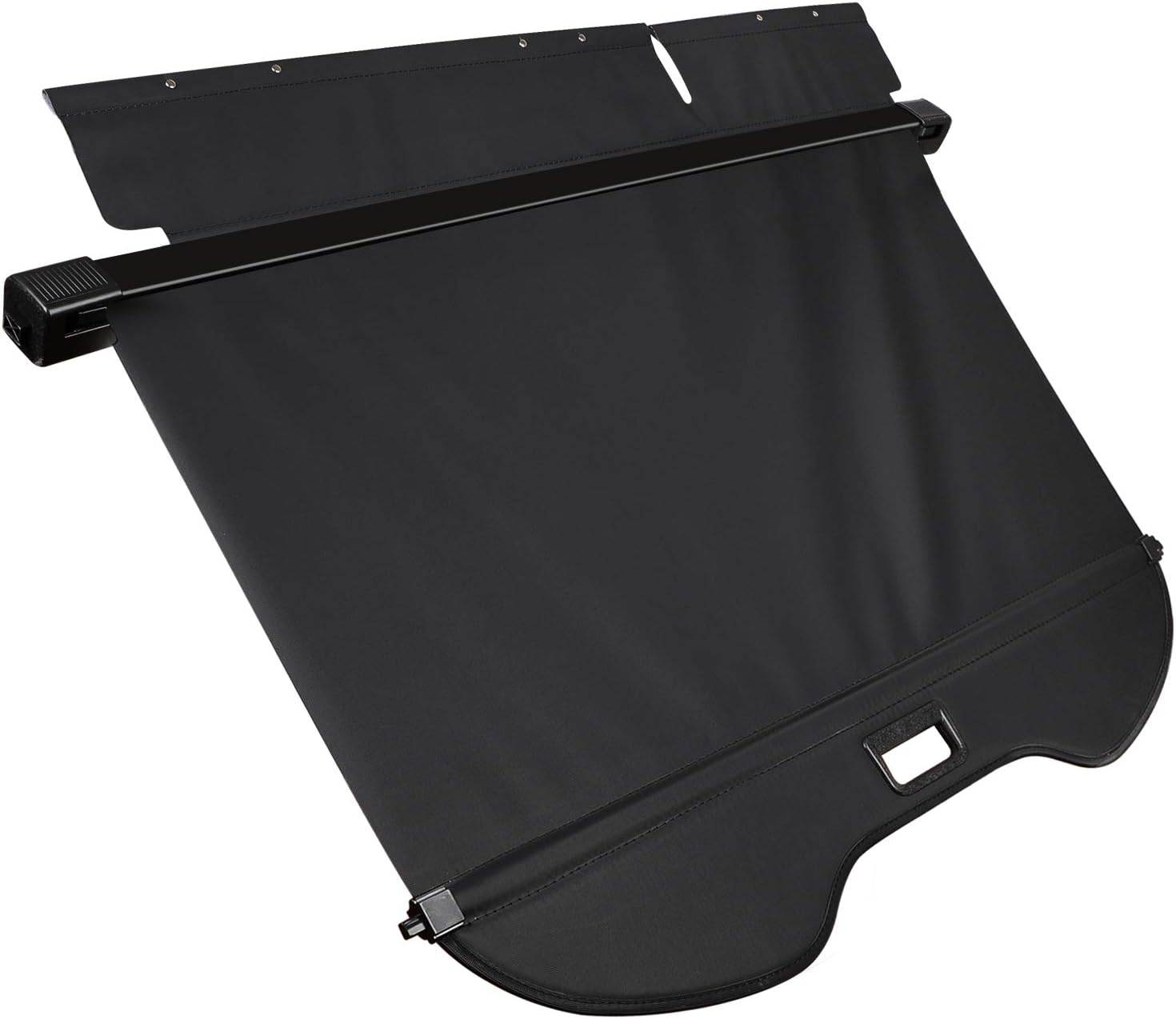 Trunk Cargo Cover For Ford Escape 2013~2019 Black Retractable Rear Cargo Security Shield Shade Waterproof All Weather【Updated Version:There is No Gap Between The Back Seat】 Pack of 2
