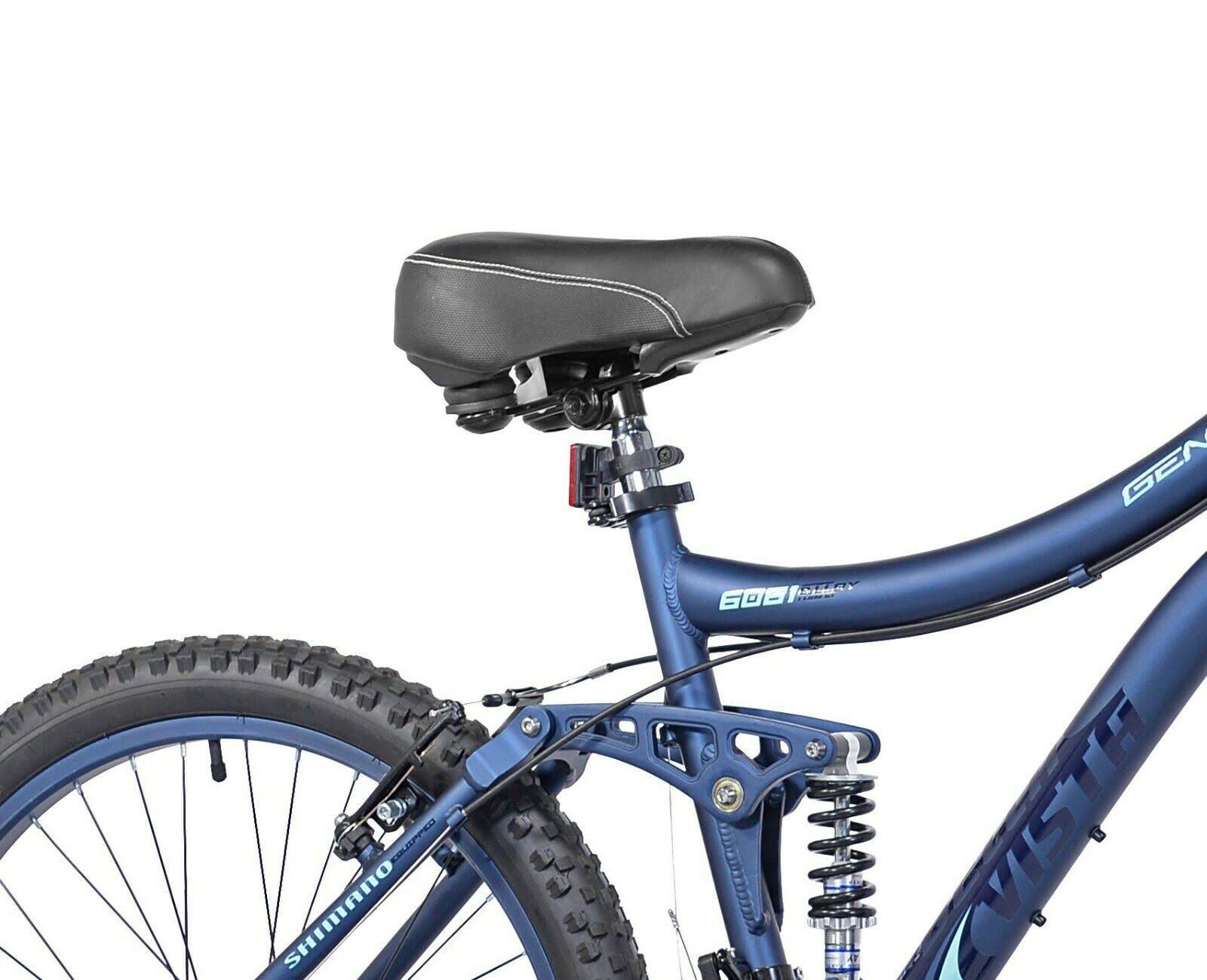 Genesis 24x22 Bella Vista Girl&s Full Suspension Mountain Bike, Blue
