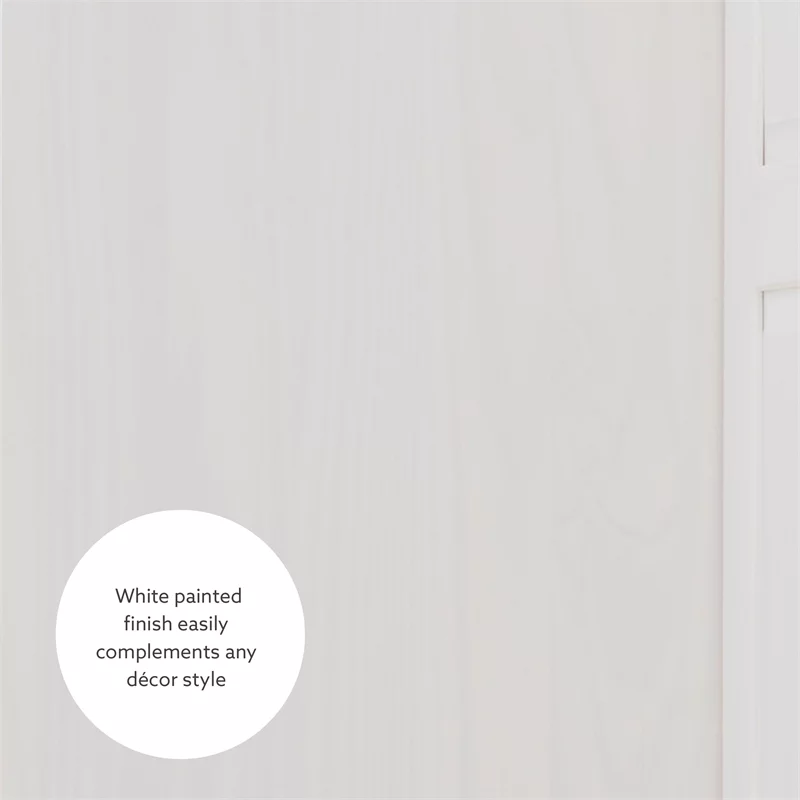Linon Troyin Wood Corner Breakfast Nook in White