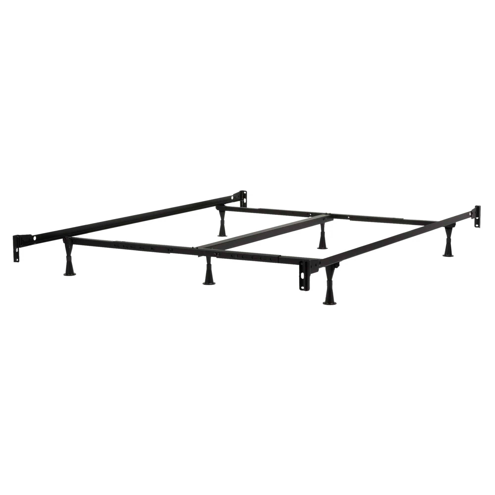 Dream Solutions Comfort Classic Gentle Firm 9" Innerspring Mattress Set with Bed Frame