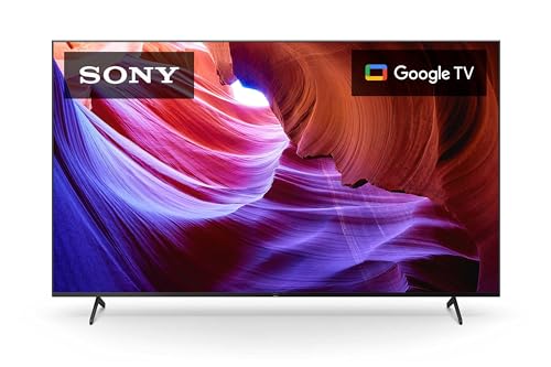 Sony 65 Inch 4K Ultra HD TV X85K Series: LED Smart Google TV with Dolby Vision HDR and Native 120HZ Refresh Rate KD65X85K- Latest Model, Black