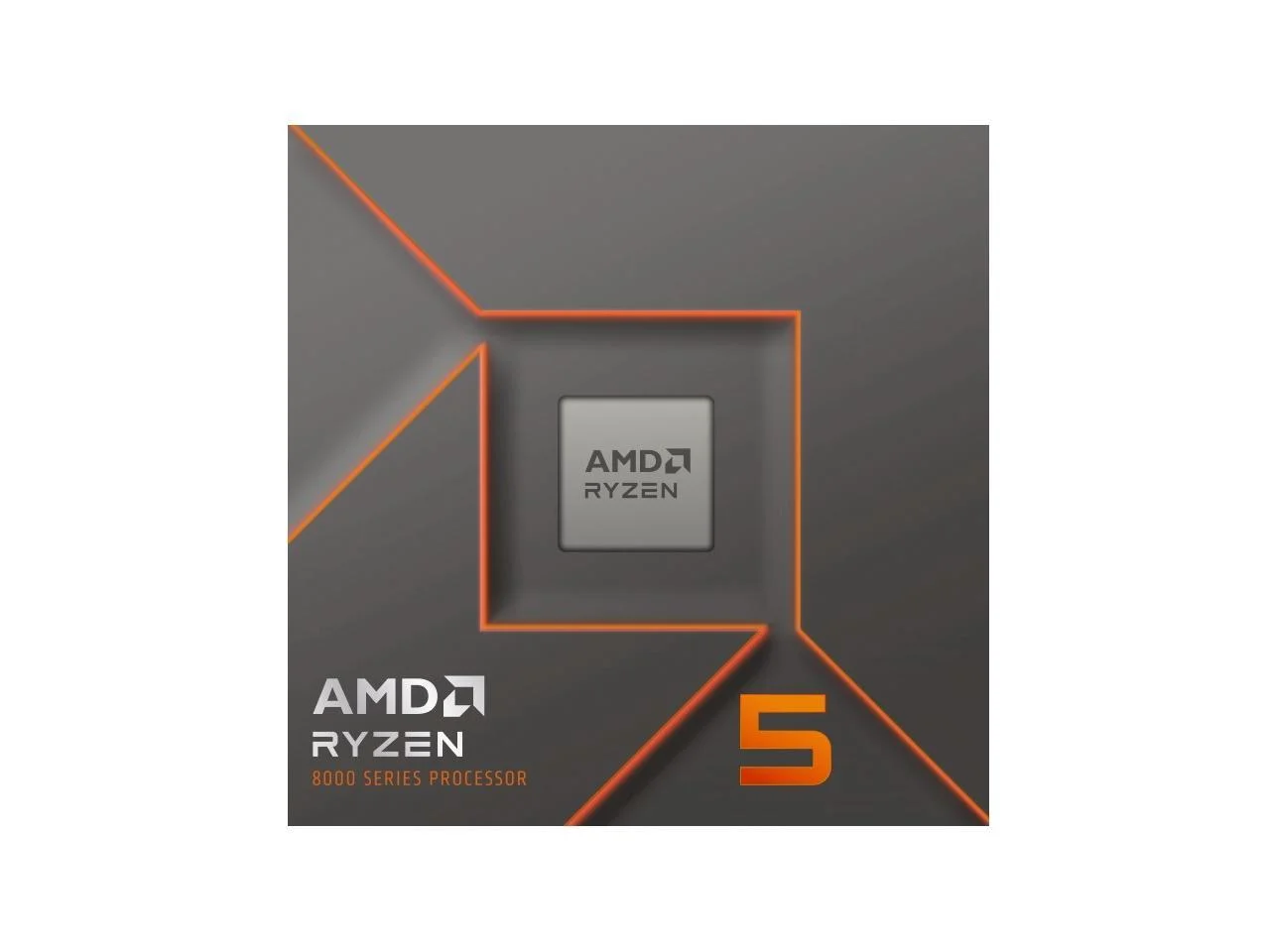 AMD Ryzen 5 8400F Processor, Silver, Silver - Curated Treasures Market