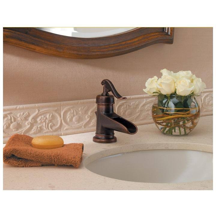 Pfister LG42-YP0Y Ashfield Single Control Bathroom Faucet Tuscan Bronze