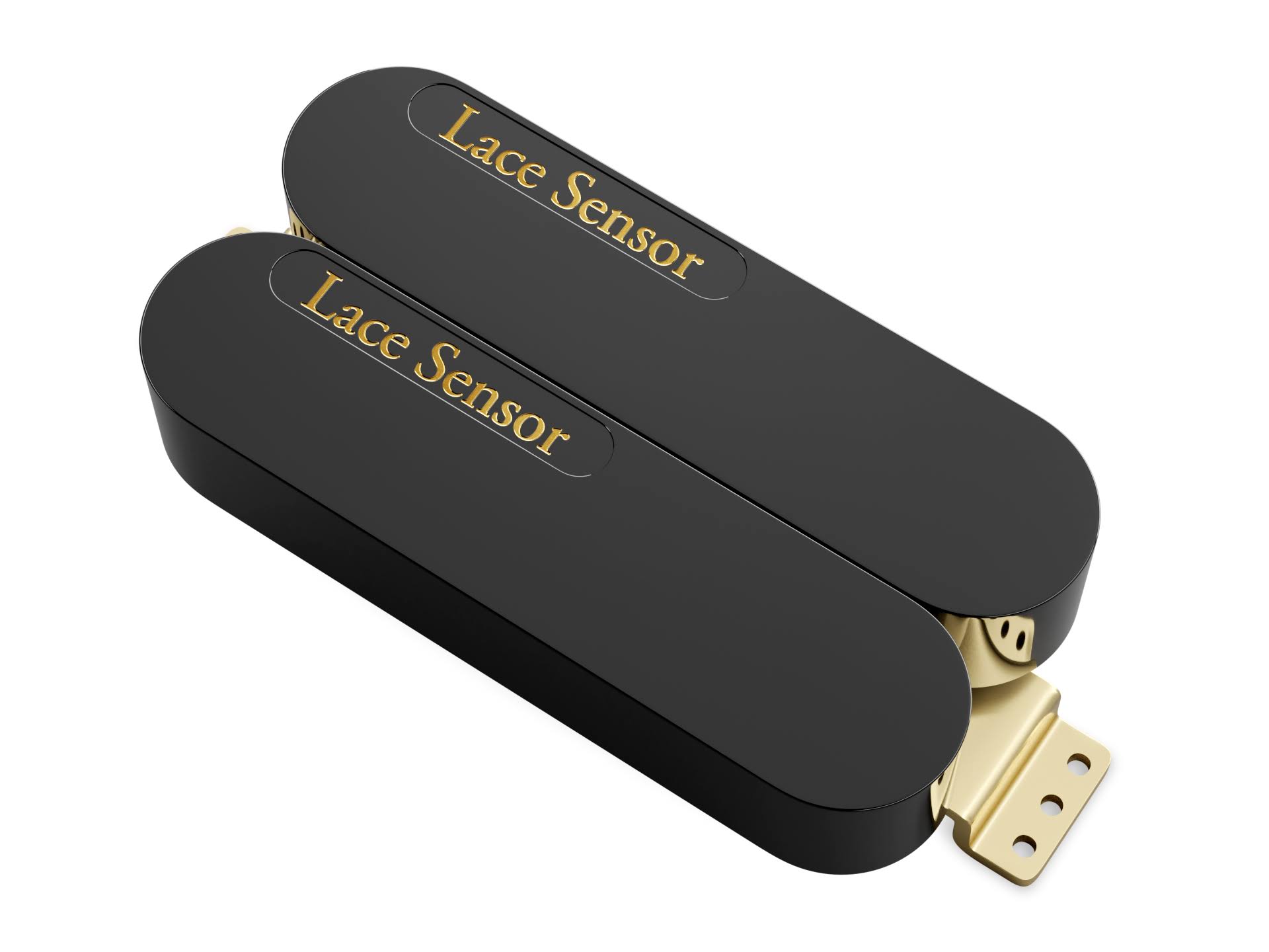 Lace Sensor Gold-Gold Dually Humbucker Pickup White