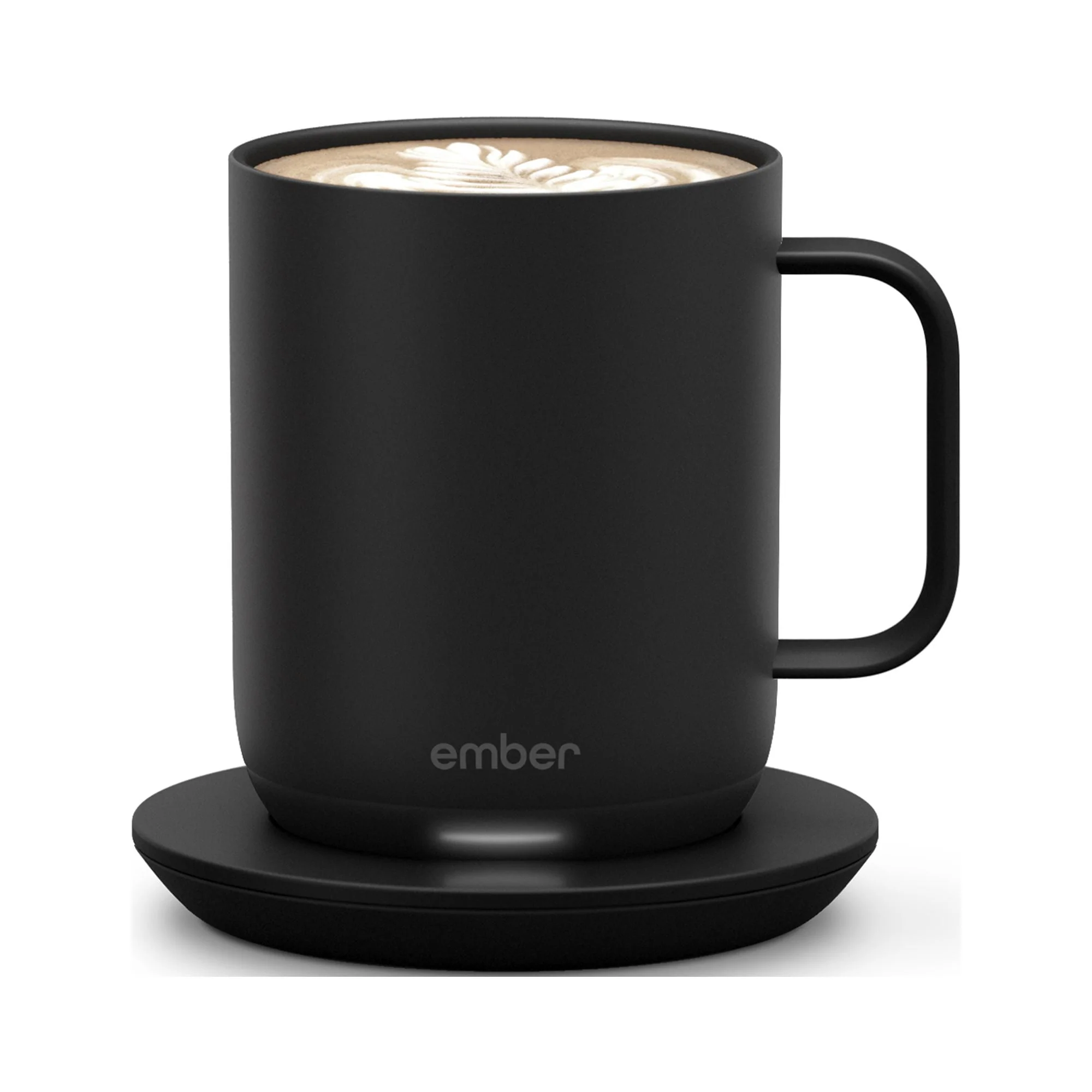 Ember Temperature Control Smart Mug 2, 10 oz, Black 1.5-hr Battery Life App Controlled Heated Coffee Mug Improved Design