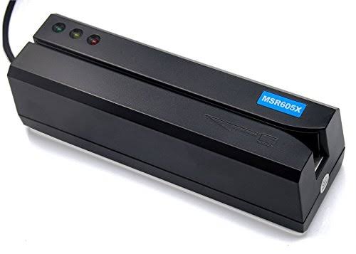 Deftun MSR605X USB Magnetic Stripe Swipe Credit Card Reader Writer Encoder MSR206