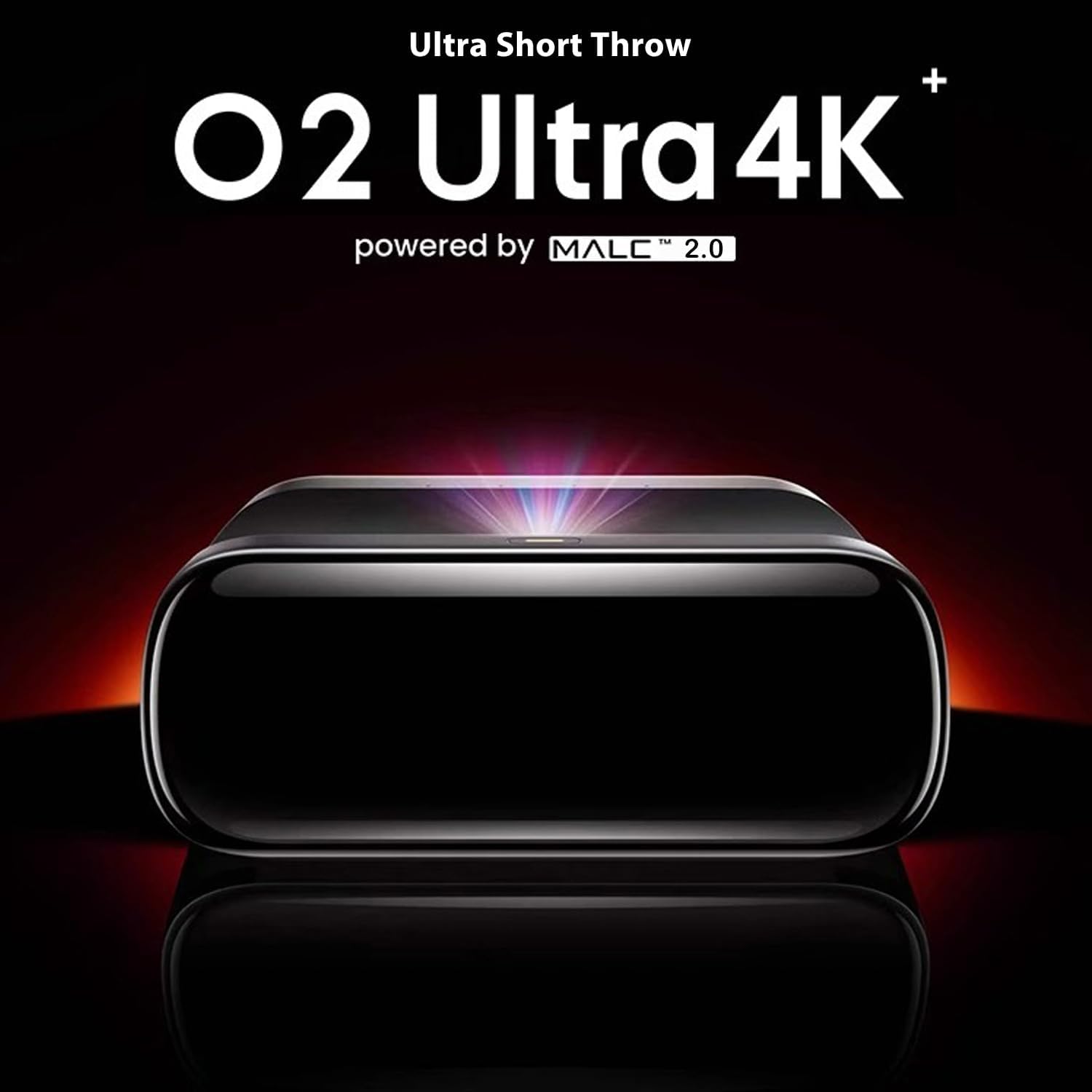 Cacacol O2 Ultra 4K Ultra Short Throw Projector | MALC™ 2.0 Triple-Color Laser 2800 CVIA Lumens | MT9679 4GB 64GB | DYNAUDIO Dolby Audio Stereo | Pair with KD3 Android TV Stick