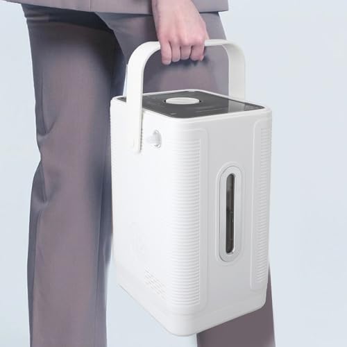 Hydrogen Machine, 120W Hydrogen Water Machine Portable Hydrogen Water Inhalation Machine Stable Performance Hydrogen Water Ionizer Water Electrolysis Ionizer for Home Travel