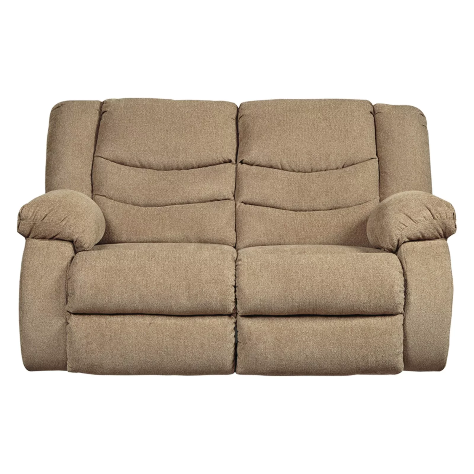 Signature Design by Ashley Tulen Reclining Loveseat in Mocha