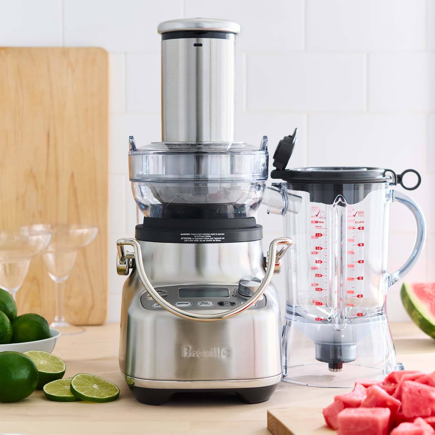 Breville 3X Bluicer Pro Blender u0026 Juicer, Stainless Steel