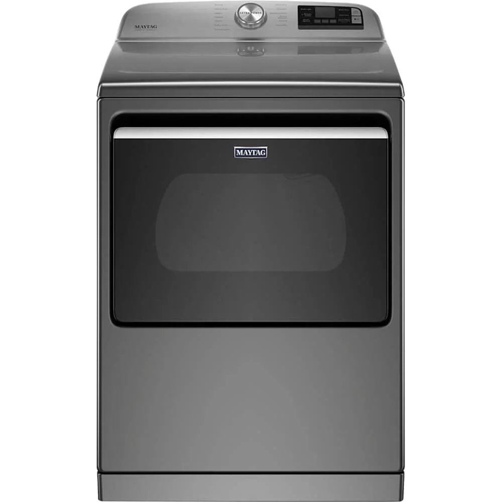 Maytag Med7230h 27" Wide 7.4 Cu. Ft. Energy Star Rated Electric Dryer - Metallic Slate