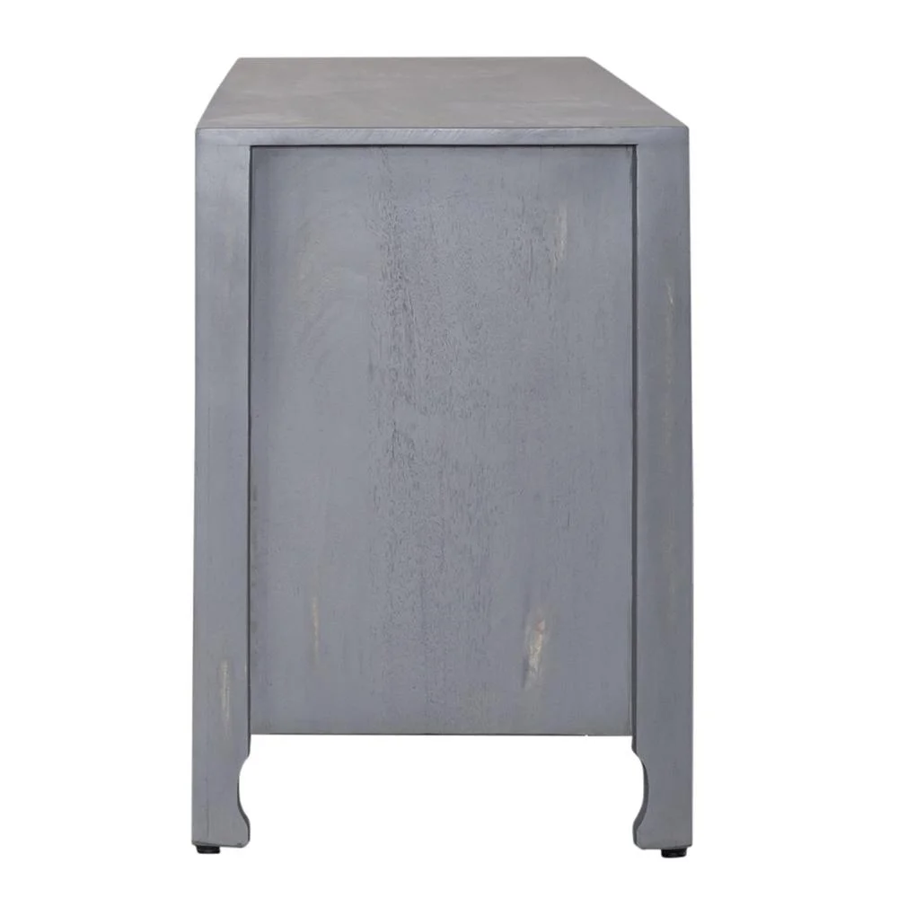 Marisol Multi 65 Inch 3 Door Accent TV Stand