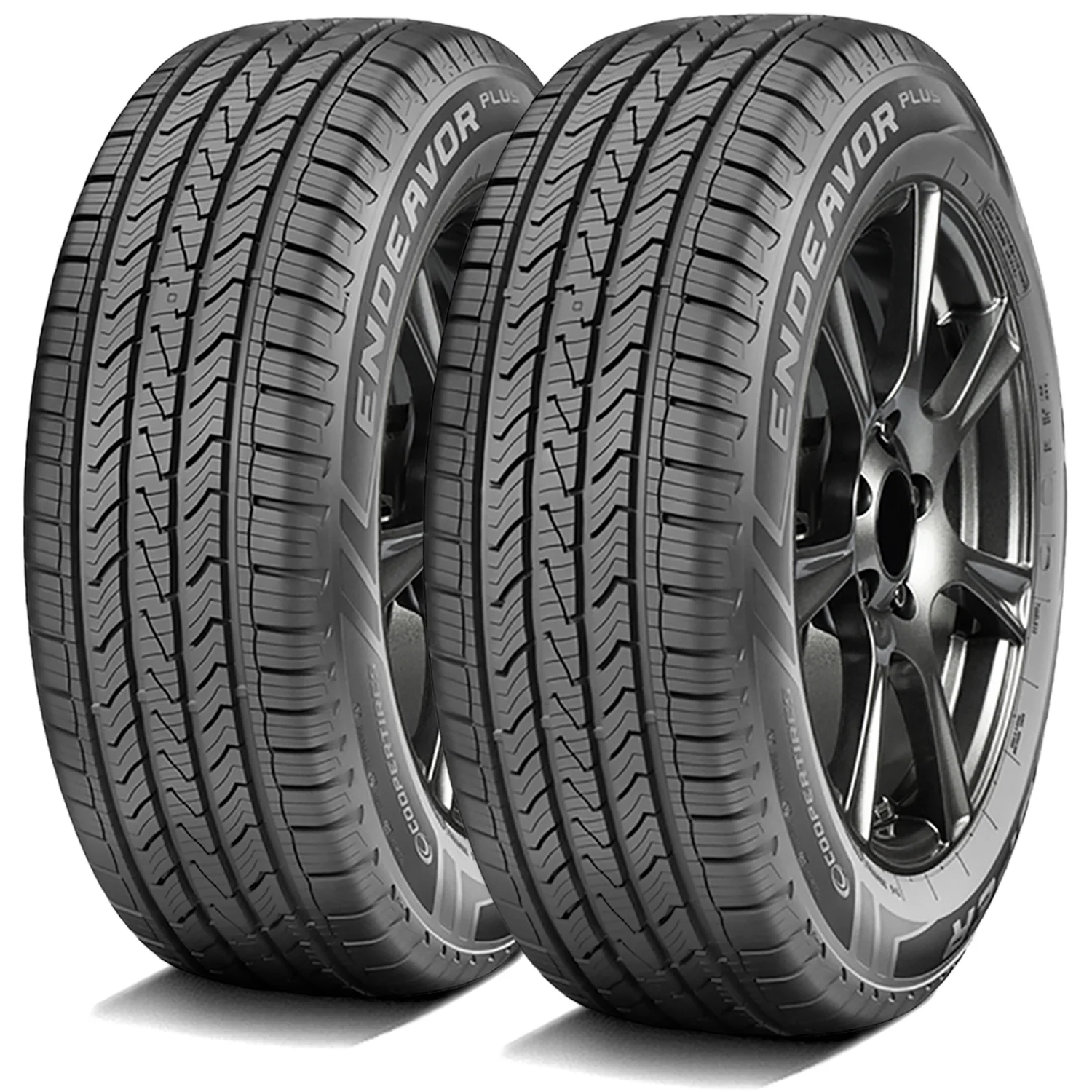 Set of 4 (FOUR) Cooper Endeavor Plus 265/65R18 114T AS A/S All Season Tires Fits: 2014-18 Chevrolet Silverado 1500 LTZ, 2014-18 GMC Sierra 1500 SLE