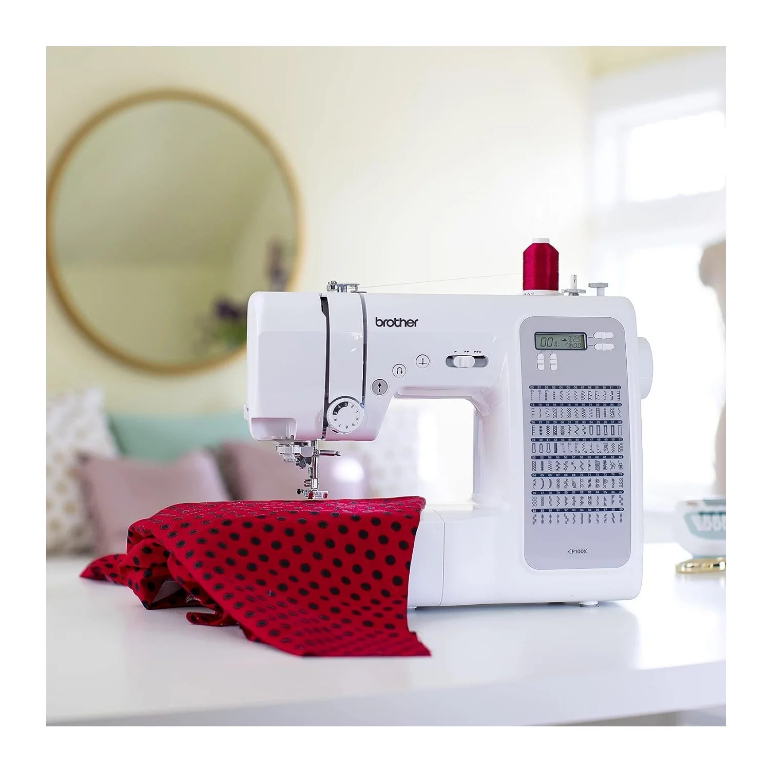 Brother CP100X Computerized Sewing and Quilting Machine with 100 Built-in Stiches (Restored)