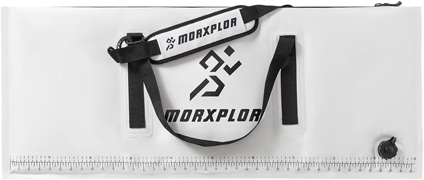 MORXPLOR Insulated Fish Cooler Bag for Fishing,Large Leakproof Insulated Fish Kill Bag,Waterproof Fishing Catch Bag with Airtight Zipper