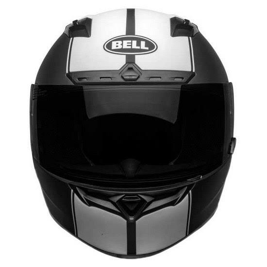 Bell Qualifier DLX MIPS Rally Helmet, black-white, Size L