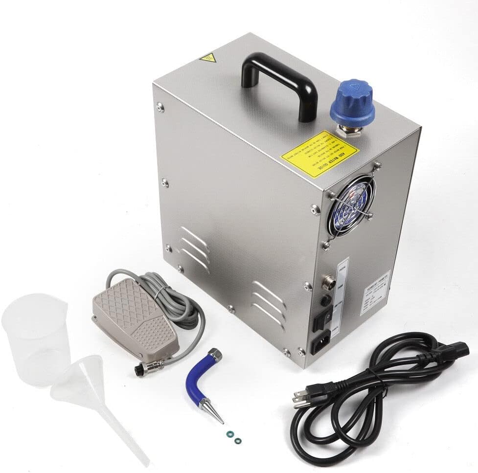 Steam Cleaner Machine 2L, Professional Electric Jewelry Steam Cleaning Machine 1300W Gold &Silver Gem Washer Equipment Jewelry Cleaning Machine