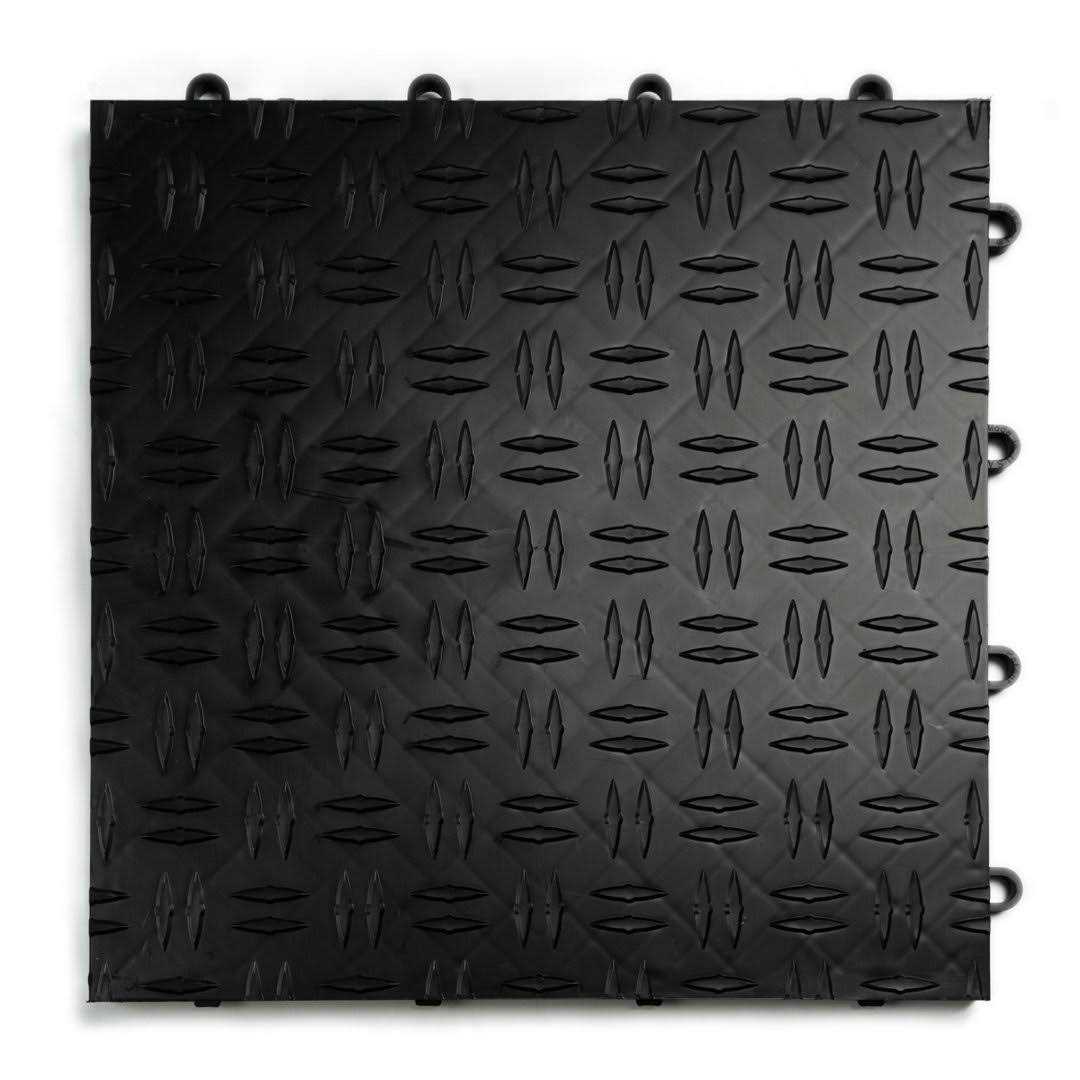 Big Floors GarageTrac Diamond Durable Interlocking Modular Garage Flooring Tile - Shop Hardware Tools Online Store