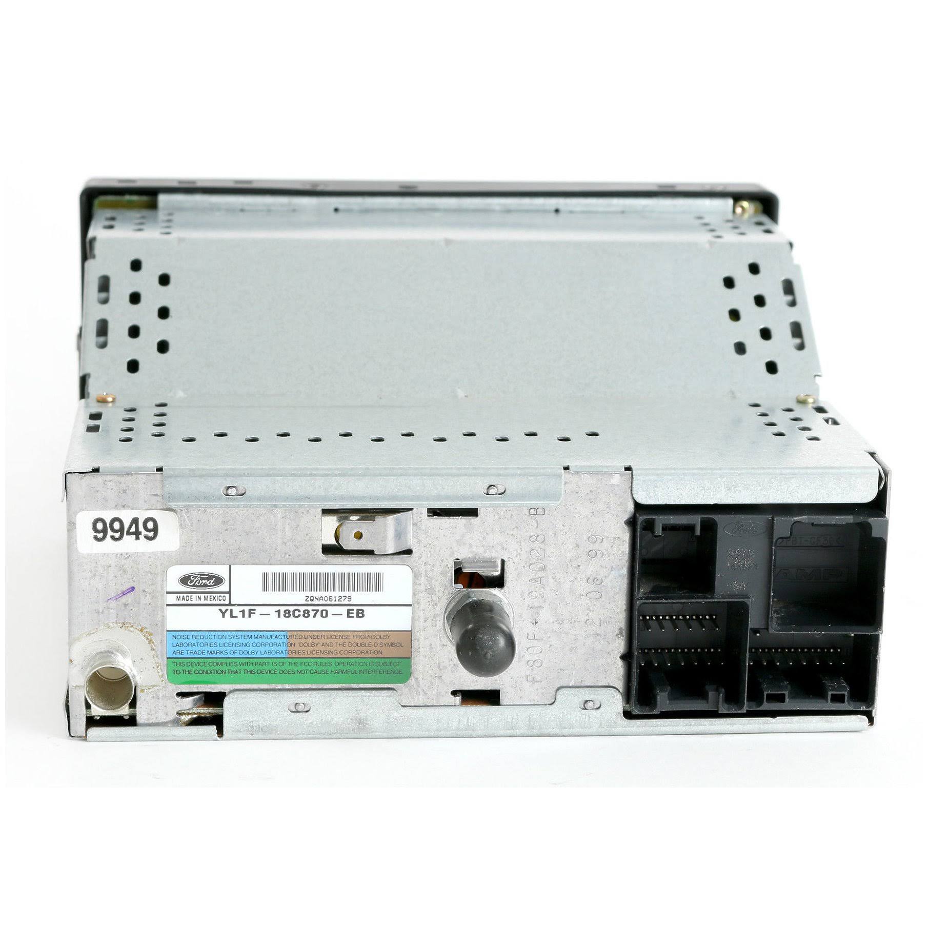 Ford Expedition 2000-02 Radio Am FM Cassette CD CTRL W AUX Input YL1F-18C870-EB