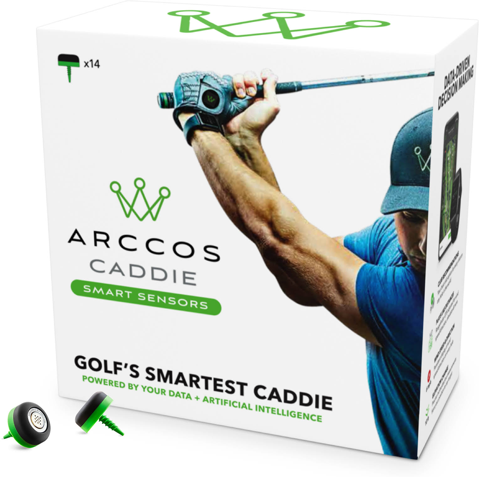 Arccos Golf Caddie Smart Sensors