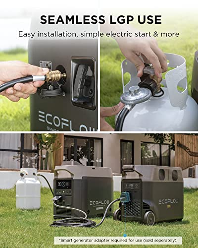 EF ECOFLOW Dual Fuel Smart Generator 1800W Bundle