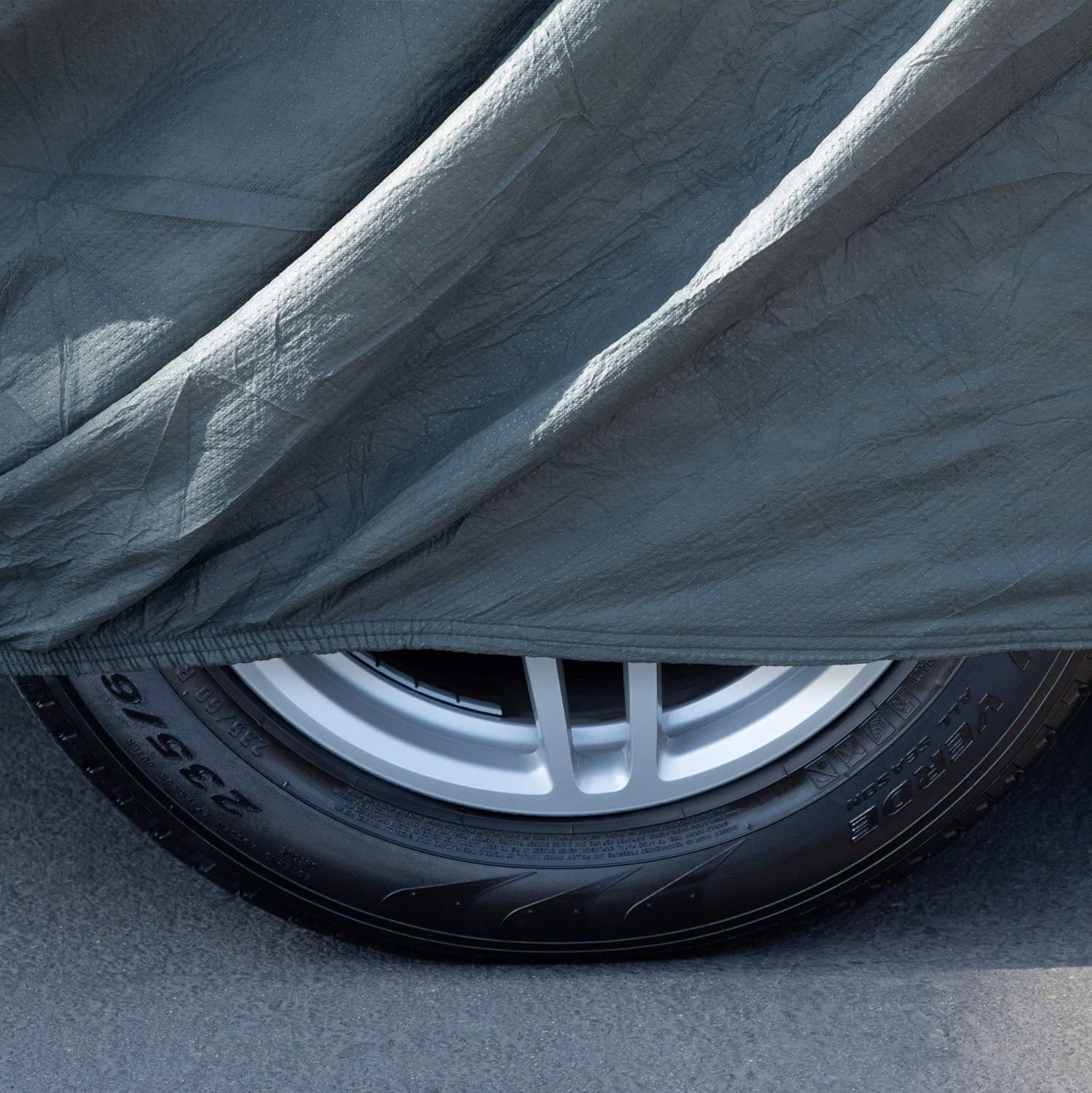 OxGord Signature Car Cover - Water Resistant 5 Layers - True Masterpiece - Ready-Fit / Semi Glove Fit - Fits up to 168 Inches Pack of 2