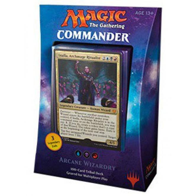 MTG Trading Card Game 2017 Commander Arcane Wizardry Deck